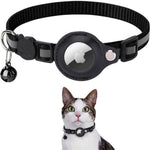 Cat Collar Reflective Adjustable Quick-Release GPS Tracker Holder