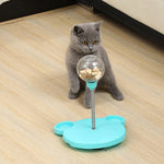 Cat Feeder Ball Interactive Slow-Dispensing With Catnip
