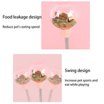 Cat Feeder Ball Interactive Slow-Dispensing With Catnip
