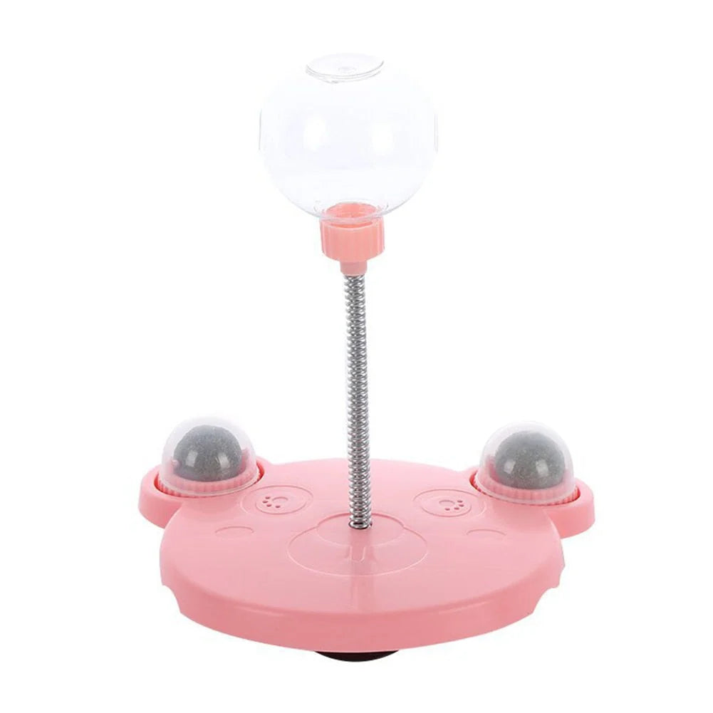 Cat Feeder Ball Interactive Slow-Dispensing With Catnip