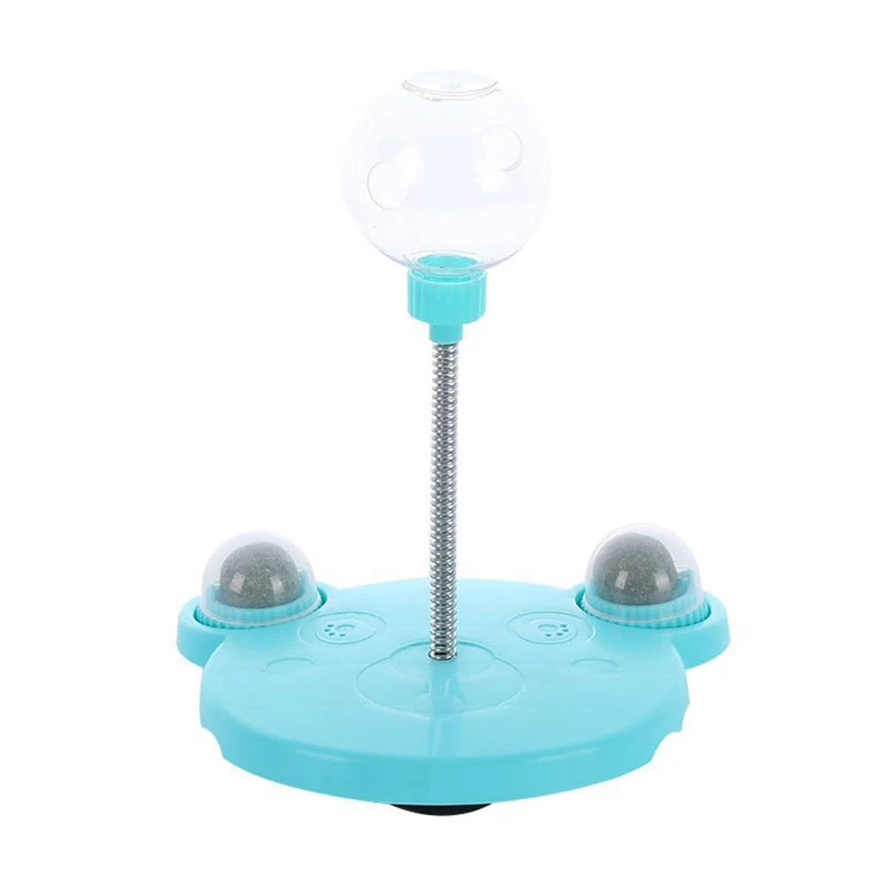 Cat Feeder Ball Interactive Slow-Dispensing With Catnip