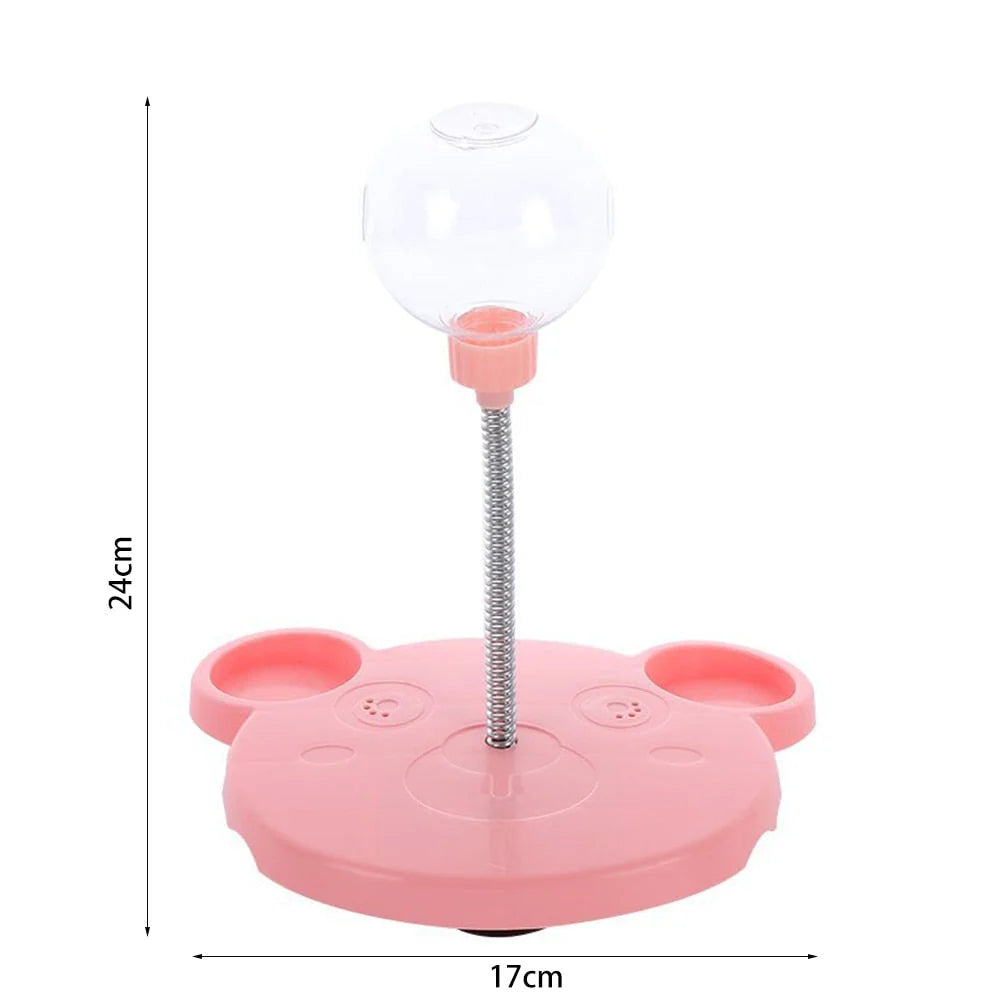 Cat Feeder Ball Interactive Slow-Dispensing With Catnip
