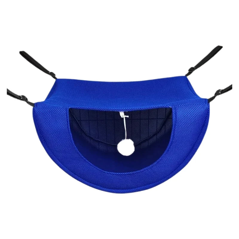 Cat Hammock Bed Breathable Mesh & Adjustable Straps
