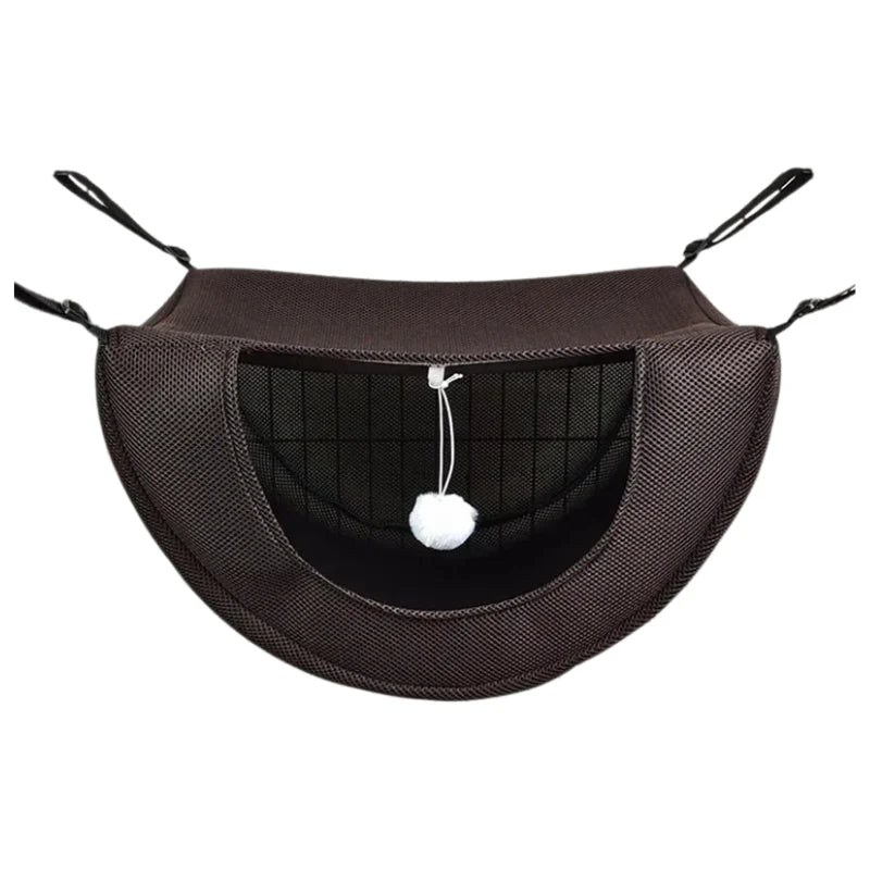 Cat Hammock Bed Breathable Mesh & Adjustable Straps