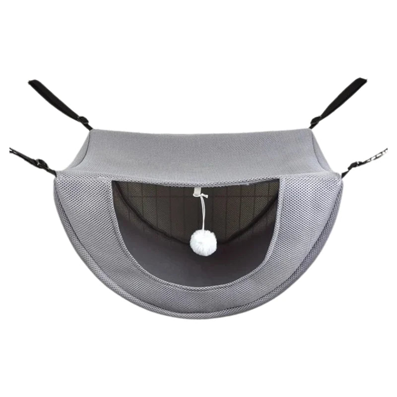 Cat Hammock Elevated Breathable Mesh & Adjustable Straps