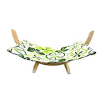 Cat Hammock Wooden Frame Oxford Fabric Hanging Bed