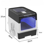 Cat Litter Box Enclosed Rechargeable Deodorizing System