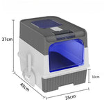 Cat Litter Box Enclosed Rechargeable Deodorizing System
