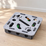 Cat Puzzle Maze Felt With Bell Ball Included