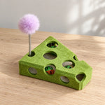 Cat Puzzle Maze Felt With Bell Ball Included