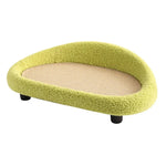 Cat Scratcher Bed Curved Felt & Sisal Non-Slip