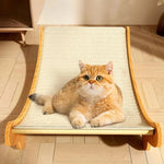 Cat Scratcher & Bed Sisal Non-Slip Padded Resting Spot