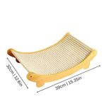 Cat Scratcher Lounge Durable Cardboard Furniture Protection