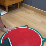 Cat Scratching Mat Natural Sisal Double-Sided Dangling Toy