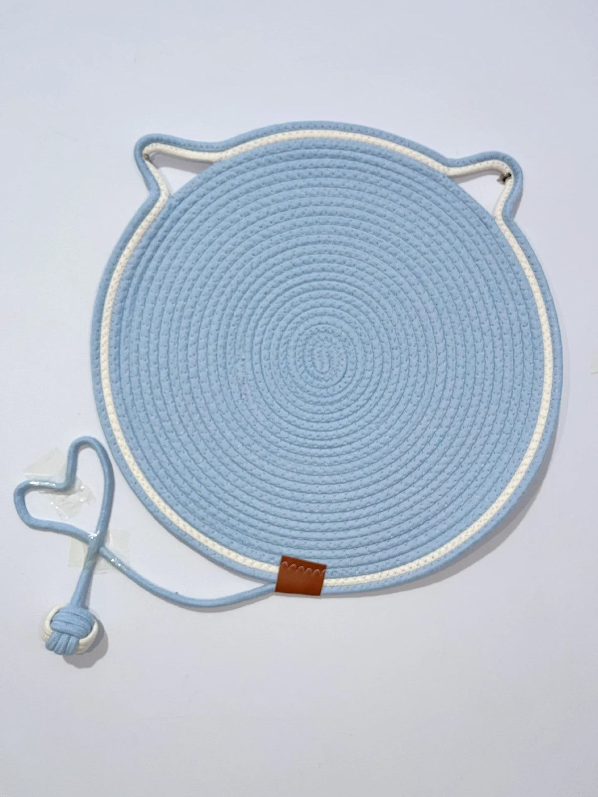 Cat Scratching Mat Reversible Sisal With Dangling Toy