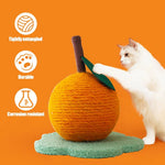 Cat Scratching Toy Sisal Orange Tree Design