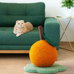 Cat Scratching Toy Sisal Orange Tree Design