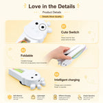 Cat Teaser Toy Automatic Moving Ropes Rechargeable Suction Mount