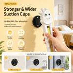 Cat Teaser Toy Automatic Moving Ropes Rechargeable Suction Mount