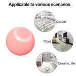 Cat Toy Ball Self-Rolling Silicone