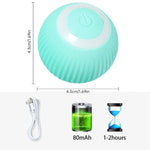 Cat Toy Ball Self-Rolling Silicone