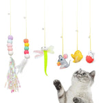 Cat Toy Hangable Interactive 6.56 Ft Elastic Rope