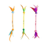 Cat Toy Interactive Feather Teaser Bell & Catnip 3-Pack