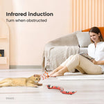 Cat Toy Interactive Silicone Snake Obstacle-Avoiding USB Rechargeable