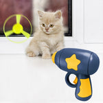 Cat Toy Rotating Light-Up Flying Disc