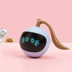 Cat Toy Self-Rolling LED USB Rechargeable
