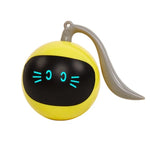 Cat Toy Self-Rolling LED USB Rechargeable
