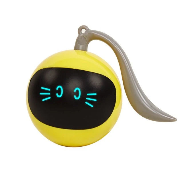 Cat Toy Self-Rolling LED USB Rechargeable