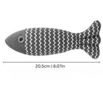 Cat Toy Set Fish-Shaped Catnip 3-Pack