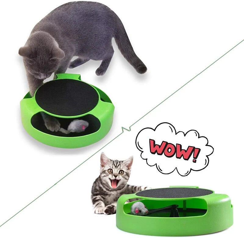 Cat Toy Spinning Mouse 360-Degree 3 Speed Settings