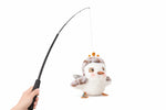 Cat Toy Touch-Activated Flapping Bird With Catnip