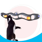 Cat Track Ball Toy Wall Or Window Mount Space-Saving