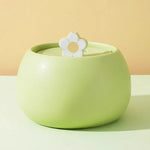 Cat Water Fountain Ceramic Bowl Continuous Circulation Filtration