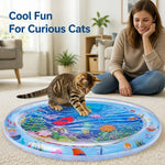 Cat Water Play Mat BPA-Free Silicone Cooling Surface