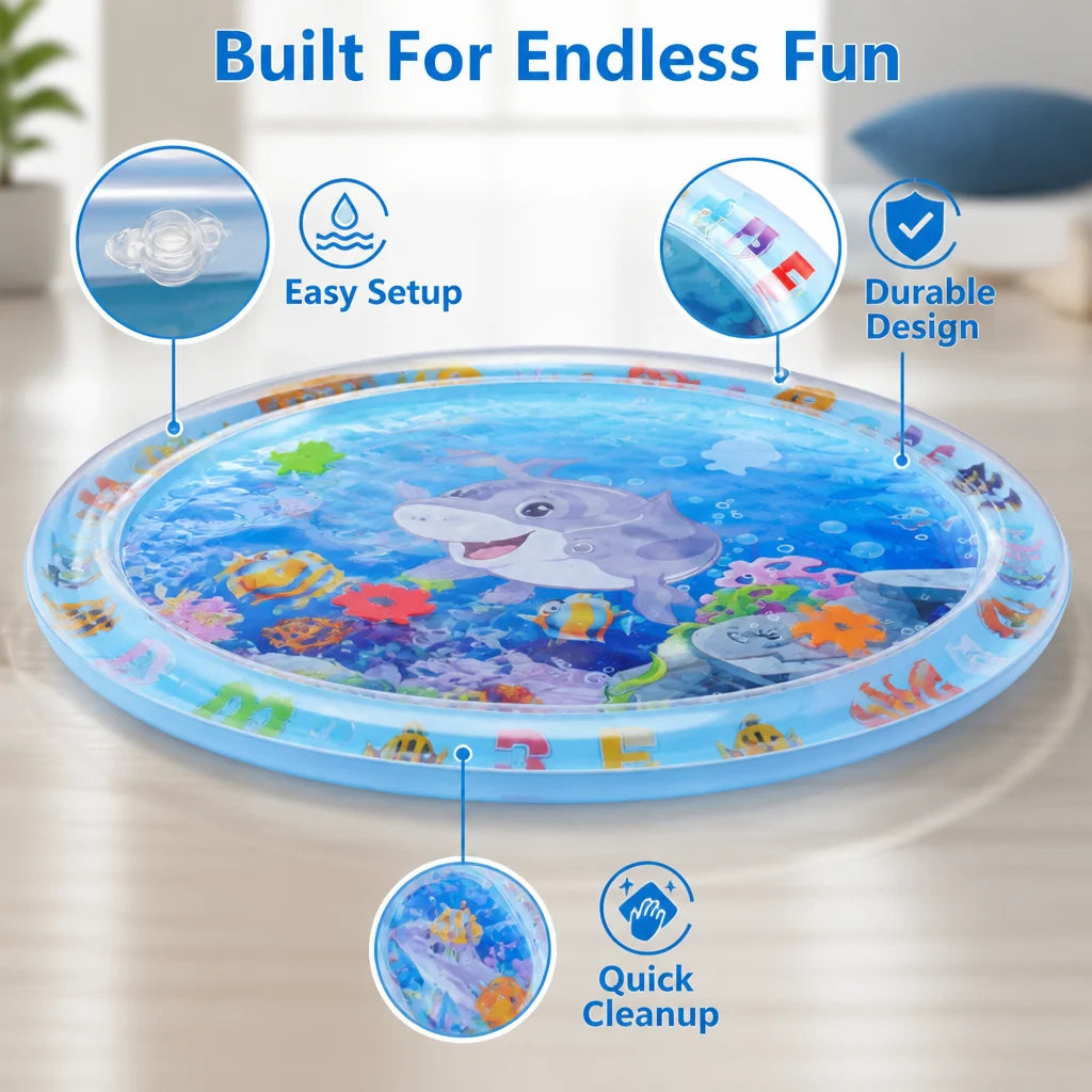 Cat Water Play Mat BPA-Free Silicone Cooling Surface