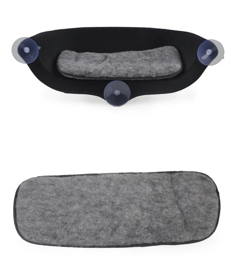 Cat Window Hammock 3 Suction Cups Removable Pad