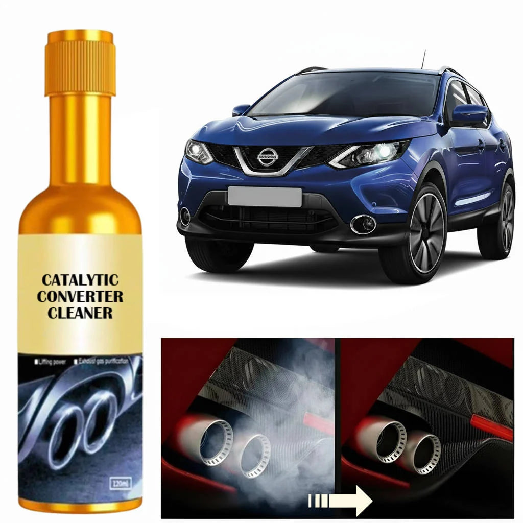 Catalytic Converter Cleaner Pour-In Fuel Additive 4 Fl Oz