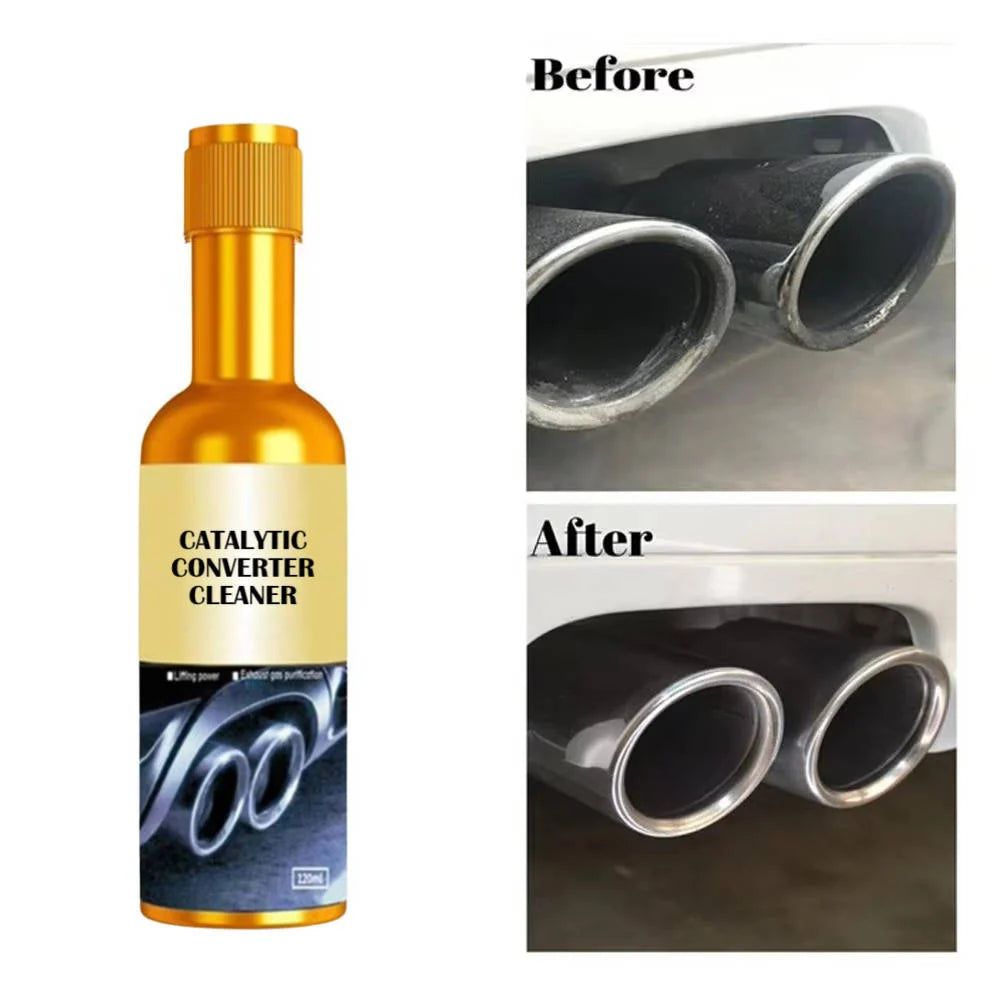 Catalytic Converter Cleaner Pour-In Fuel Additive 4 Fl Oz