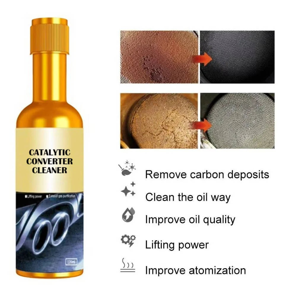 Catalytic Converter Cleaner Pour-In Restores Power 4 Fl Oz