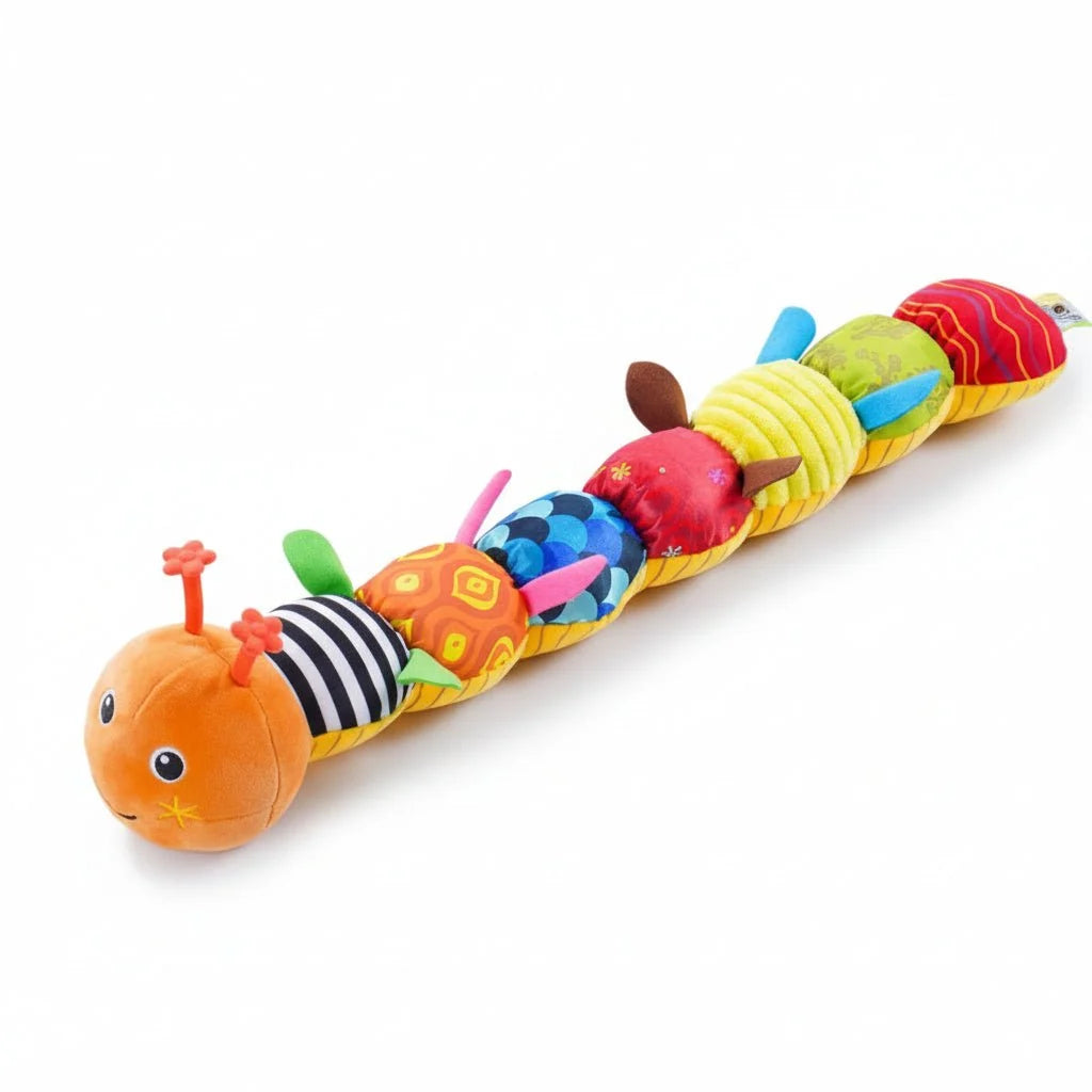 Caterpillar Plush Toy Musical Textured Sensory