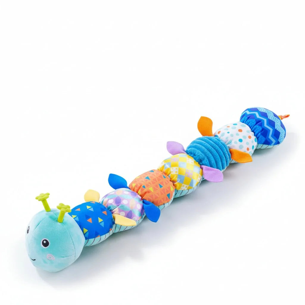 Caterpillar Plush Toy Musical Textured Sensory