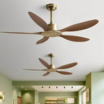Ceiling Fan Quiet Reversible DC Motor Remote Controls