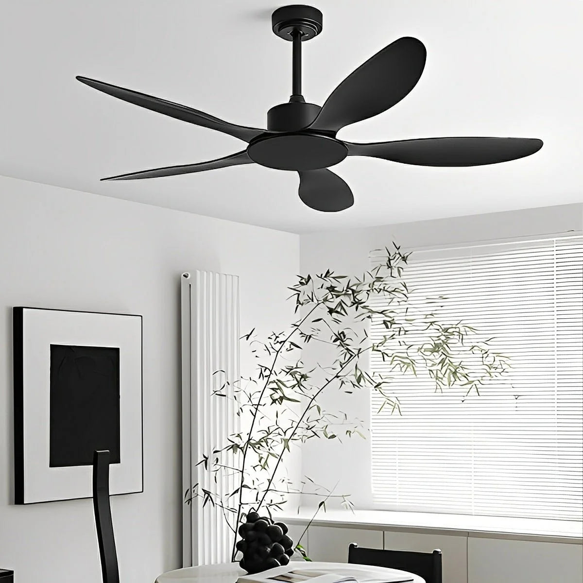 Ceiling Fan Quiet Reversible DC Motor Remote Controls