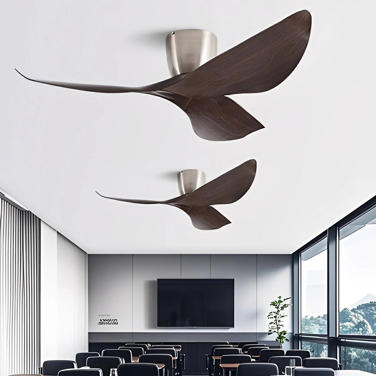 Ceiling Fan Quiet Reversible DC Motor Six Speeds