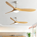 Ceiling Fan With LED Light Quiet Reversible Airflow