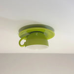 Ceiling Light Ceramic Coffee Mug Design Built-In LED Lighting